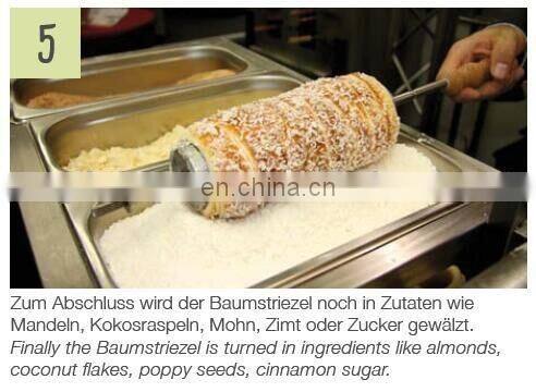 new products chimney cake oven kurtos kalacs machine chimney cake recipe with factory prices