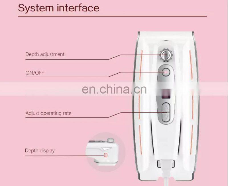 mini Hifu Hello Skin pink portable Neck Wrinkles Removal Home Use beauty machine