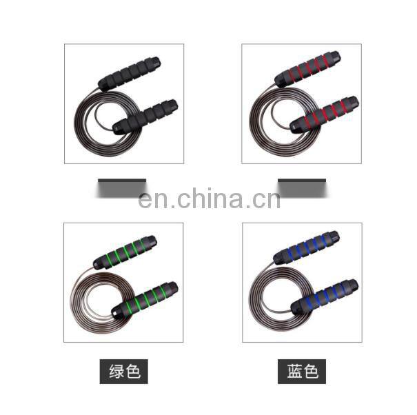 hot sales Students with heavy wire rope skipping training sports sports bearing rope skipping