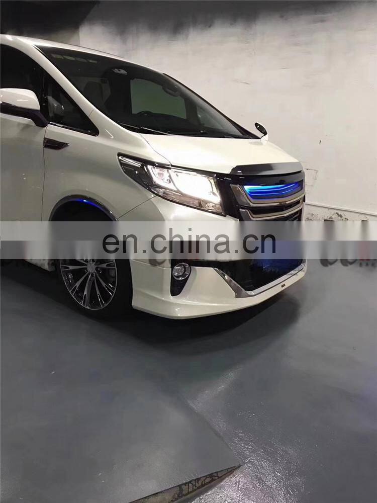 small body kit for toyota alphard 2015-2018 auto tuning parts