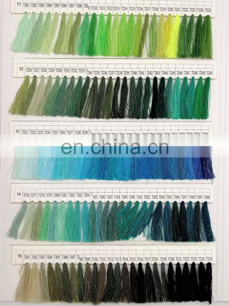 Wholesale Manufacturer 120D/2 100% Viscose Rayon Embroidery Thread 4500yds
