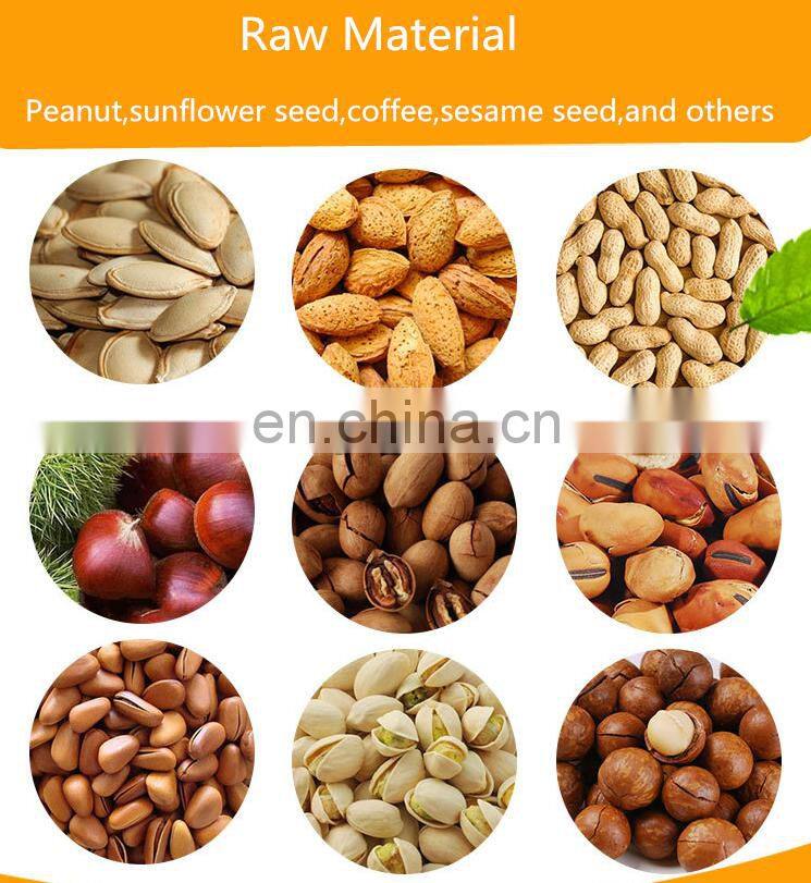 gas/electric peanut/groundnut roasting machine/peanut roaster machine