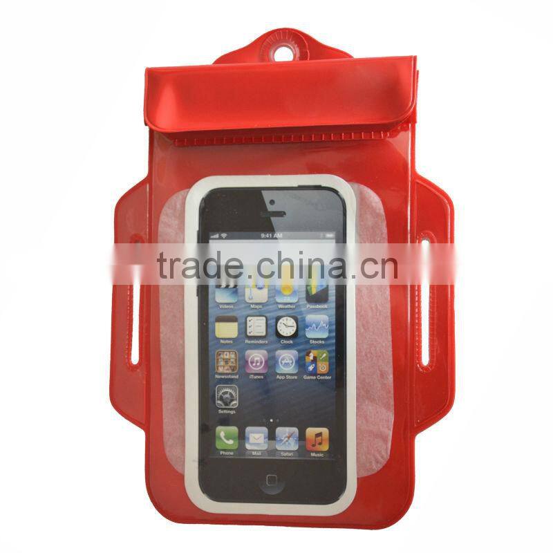 For swimming cute plastic mobile phone waterproof hot sale bag for iphone 4/4s