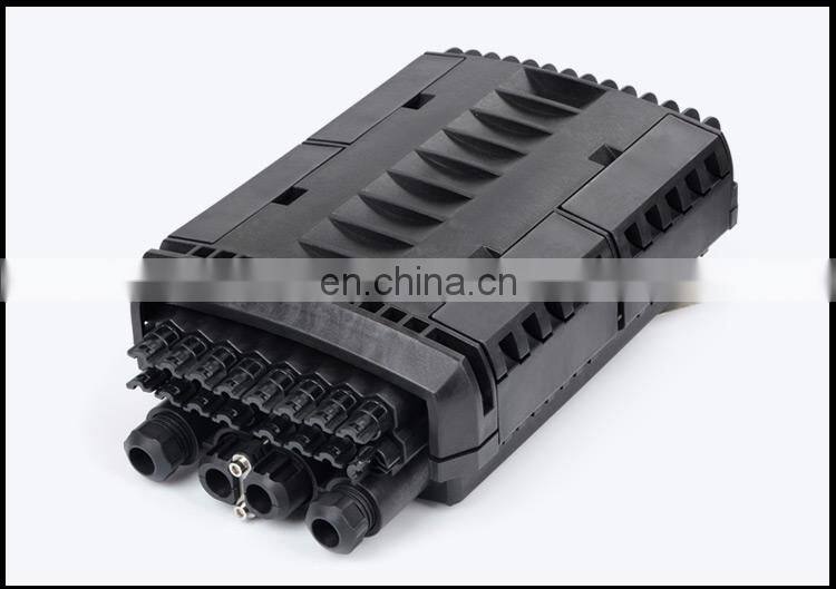IP 68 Pole outside Plc SPLITTER Terminal box inline fiber optic outdoor joint splice multi-purpose closure