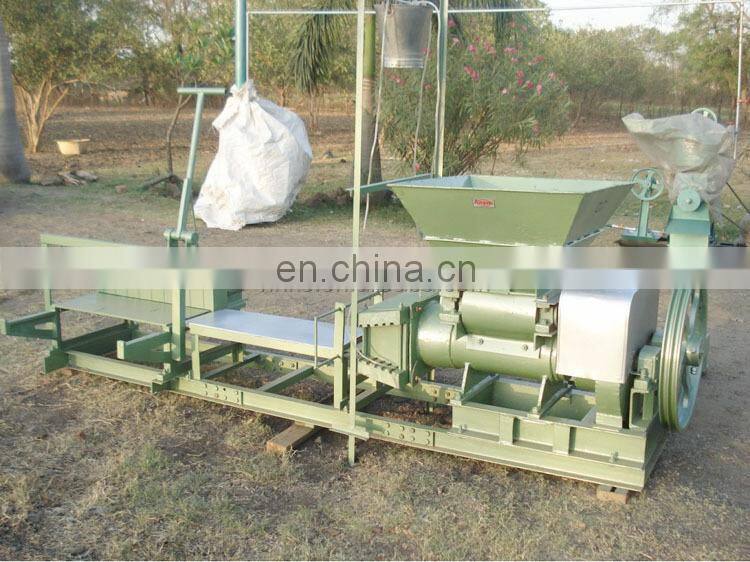 2021 Small Manual Clay Brick extruder Machine or Automatic red clay soil brick making machine