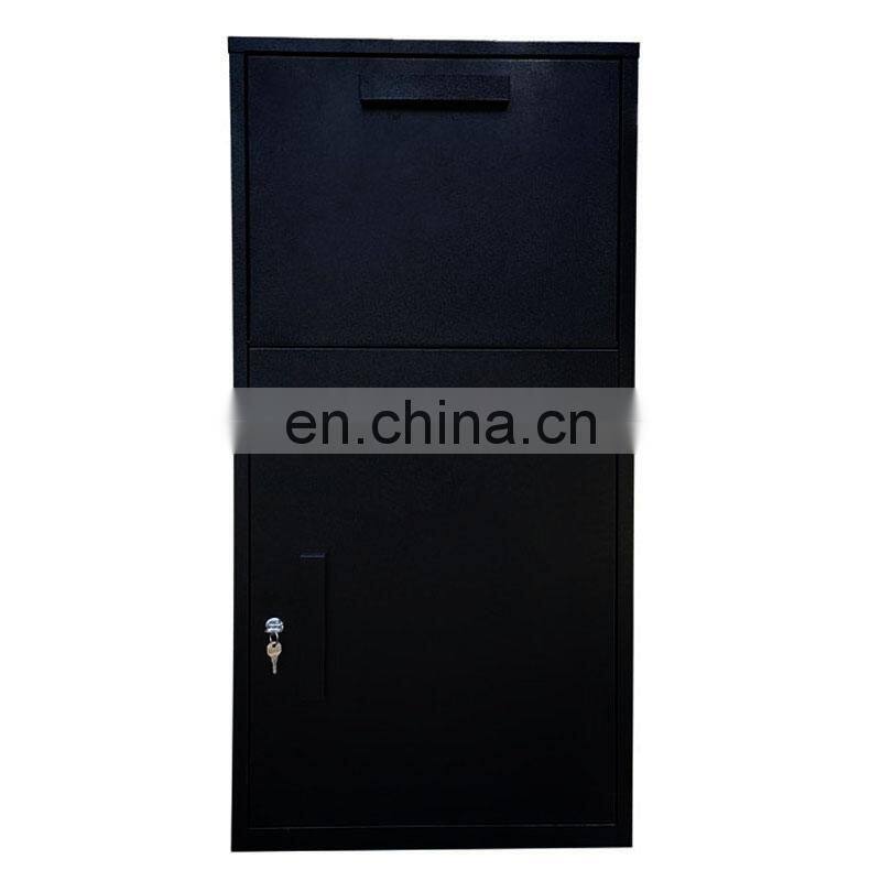 Customize Home Modern Smart Courier Small Parcel Mail Drop Postage Stand Post Letterbox Packaging Box