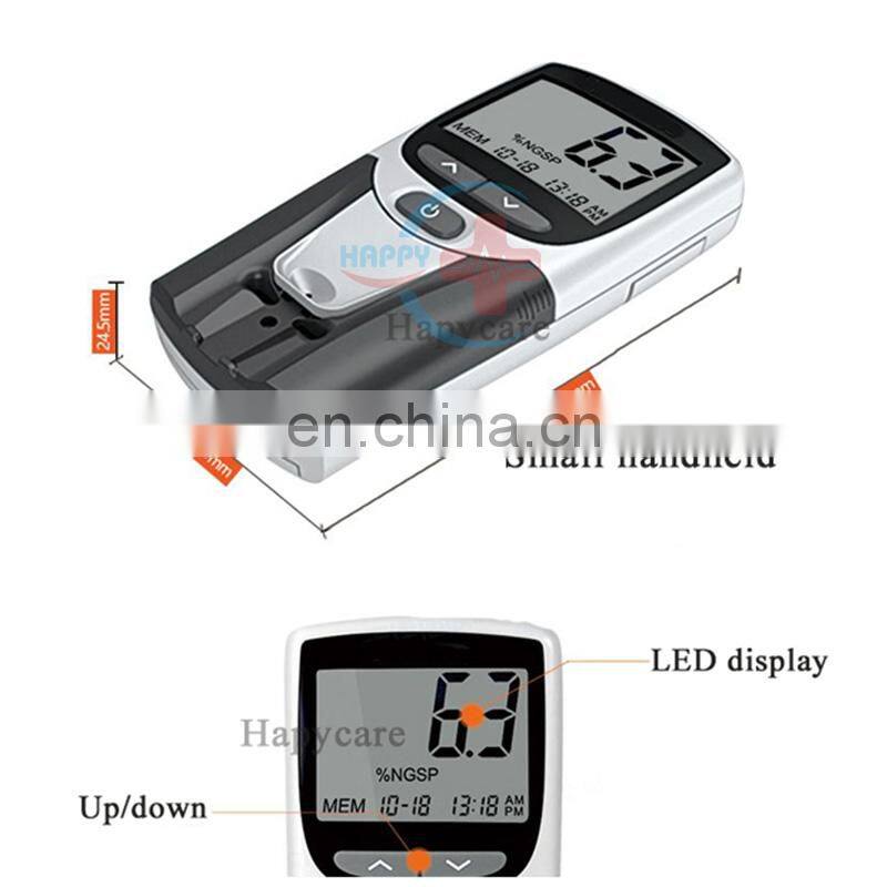 HC-B023 Hot sale Handle Glycated Hemoglobin HBA1C Analyzer with competitive price