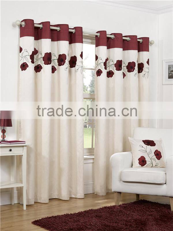 High-grade embroidery curtain