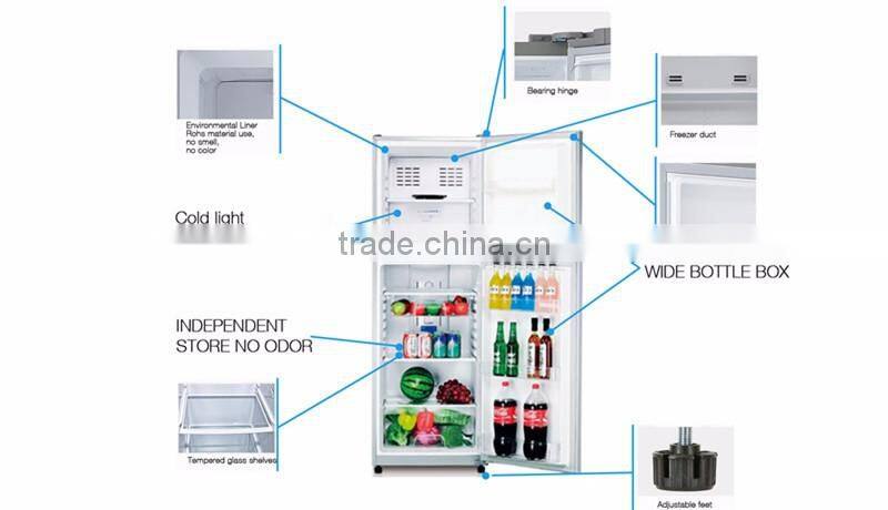 Frost free refrigerator,double door fridge,top freezer refrigerator