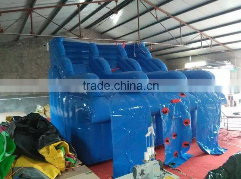 2015 hot sale PVC tarpualin Inflatable Water Slides animal theme water slider