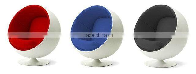 Master home furniture famous designer fiberglass Ball Chair replica