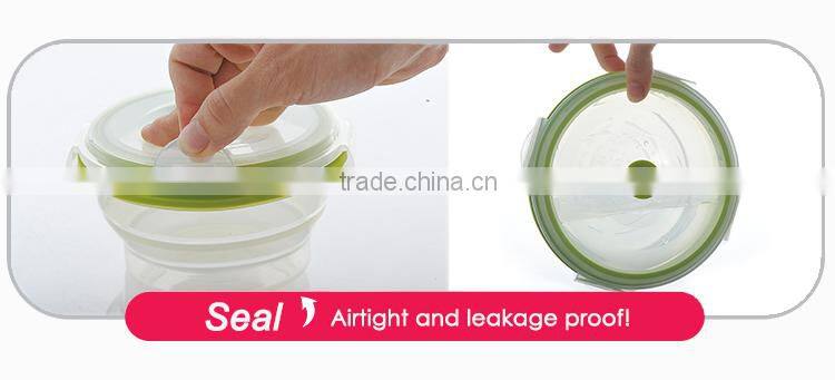 PP Lid Silicone Take-away Food Container