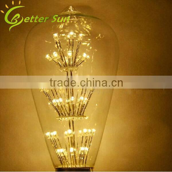 LED Decorative Starts E27 Vintage Filament Edison Bulb