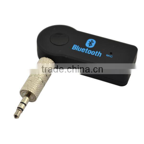 mini wireless bluetooth V3.0 car kit with universal 3.5mm plug for car audio