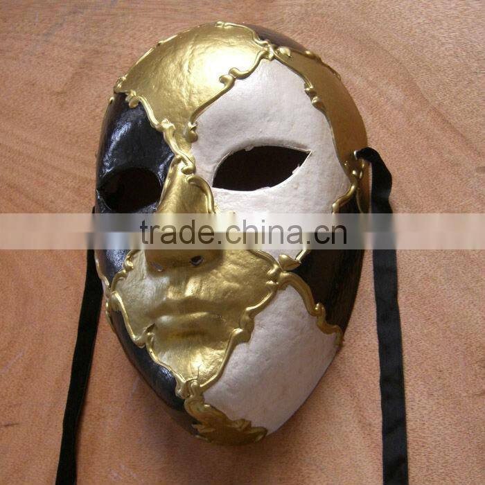 Paper Venice Carnival Larva Mask