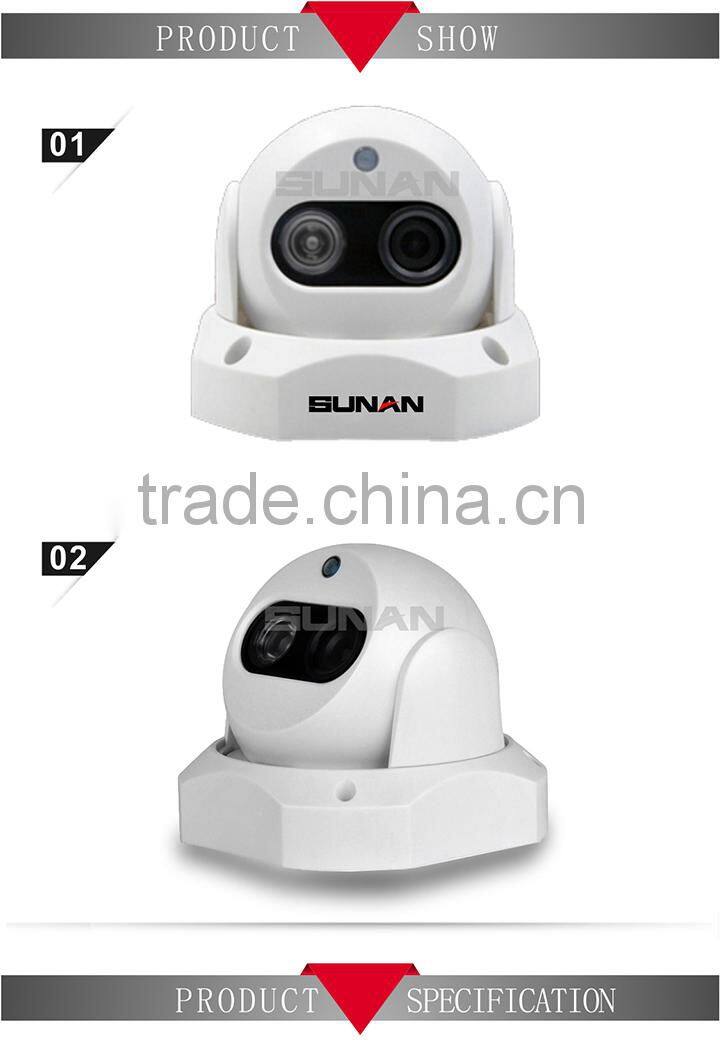 High quality video 720P 1.0mp Array Led dome internet min ip camera finder