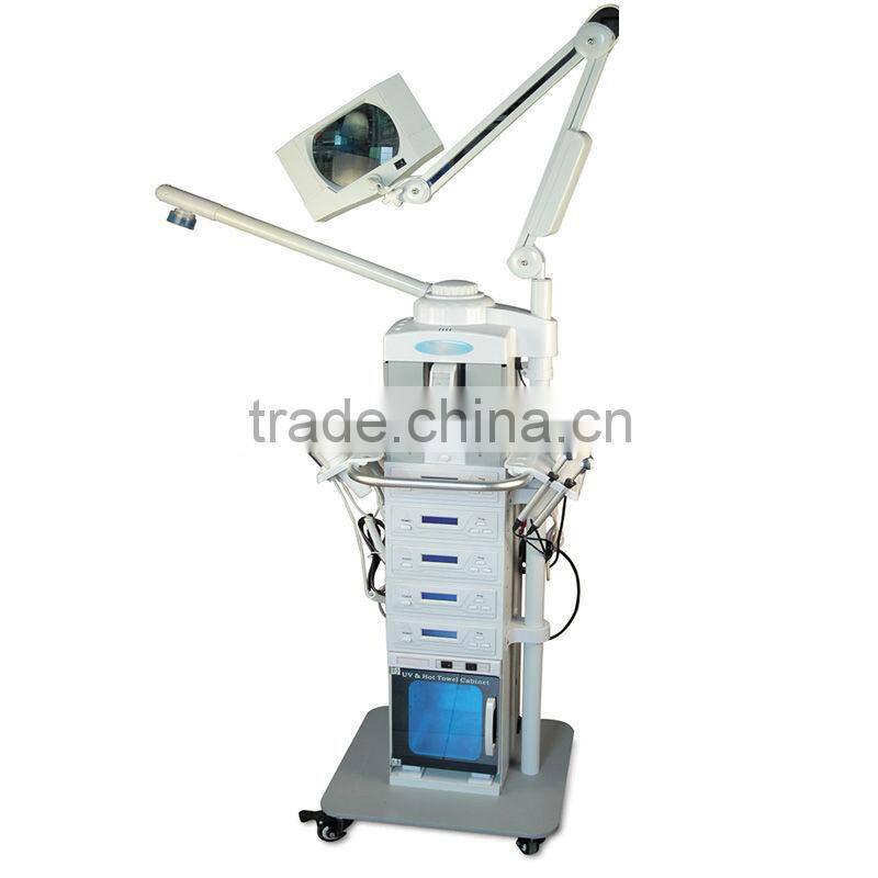 Pro Beauty Salon Microdermabrasion Skincare Machine w/ Facial Steamer