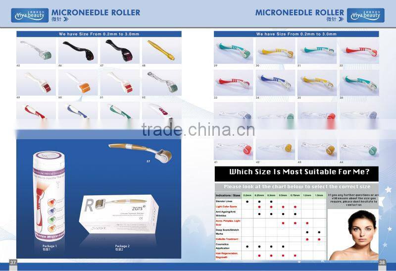 Stainless steel microneedle roller