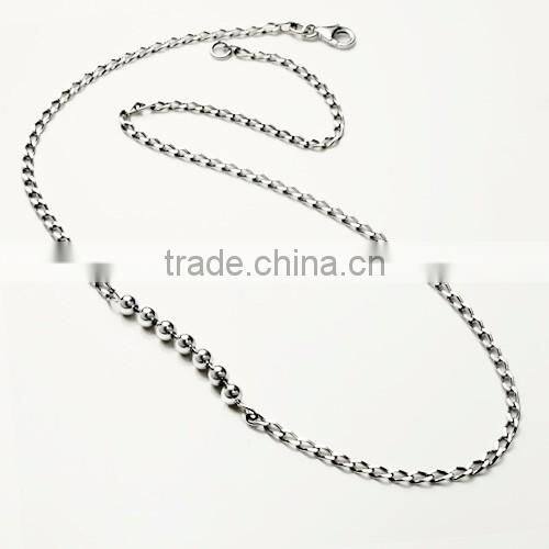 Factory price Skull hand Necklace silver 925 chain