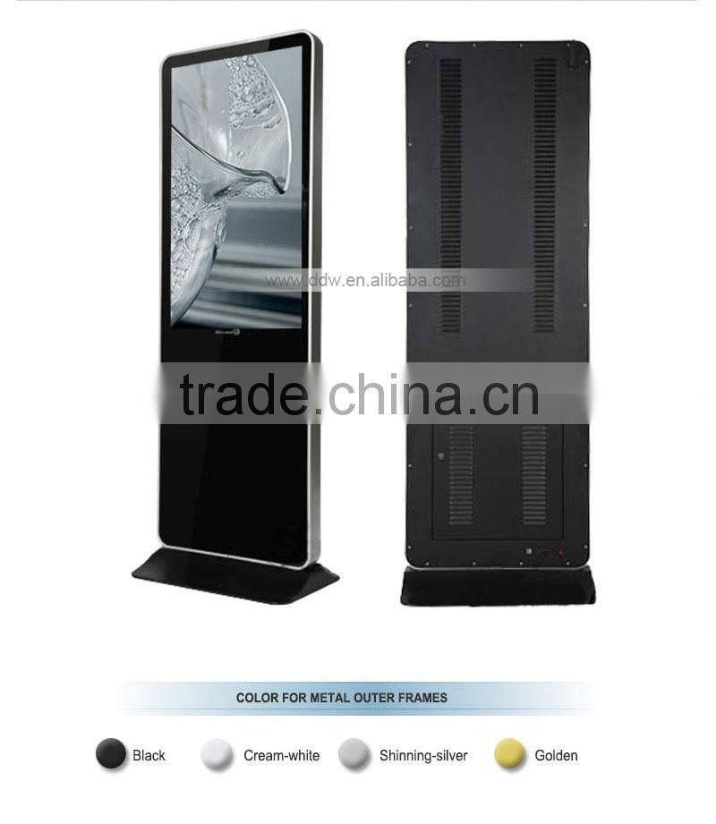 50 inch floor stand touch screen digital signage