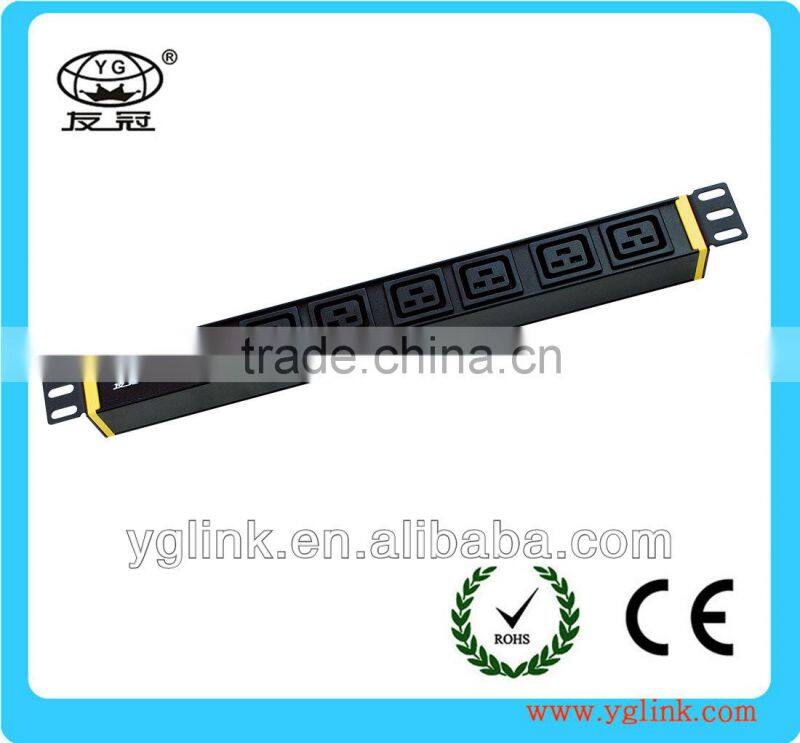 YOUGUAN 06 series 19'' IEC 320 C19 type PDU