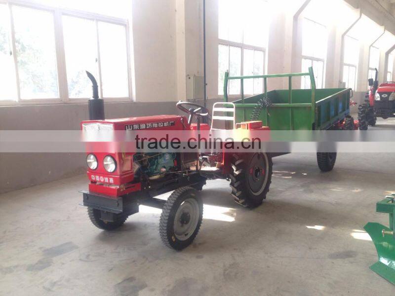 WEITUO 18hp 2wd farm tractor for transportation