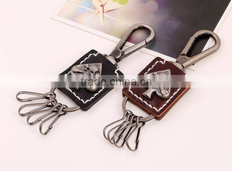 High Quality Hot Selling Custom Lovely and Cute Custom Leather Keychain