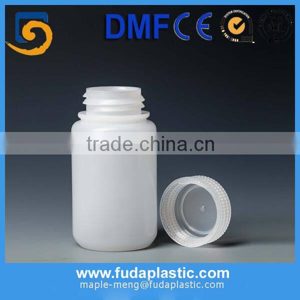 laboratory plastic reagent bottle with narrow mouth