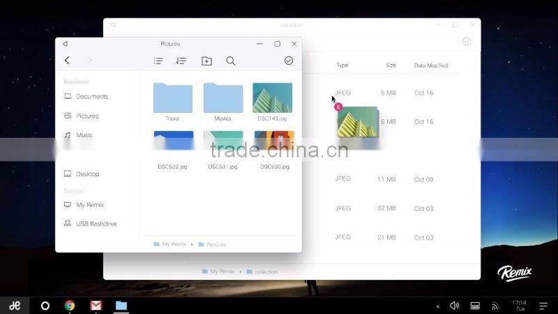 Vensmile U1 Remix S905 Remix 2.0 OS TV BOX Amlogic S905 Quad-Core 2G/32G HD 1080P 4k satellite receiver