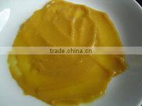 Yellow peach puree concentrate