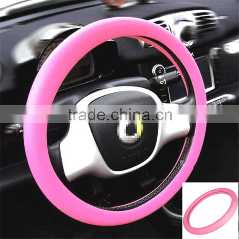 Silicone car steering wheel cover