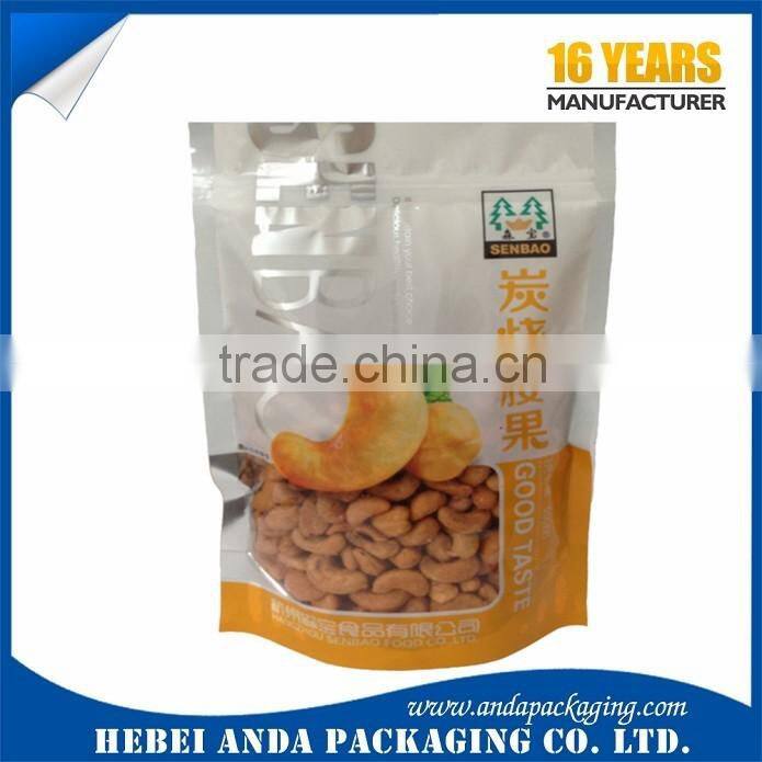Alibaba wholesale stand up pouch plastic package bag for dried fruits