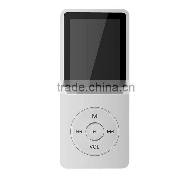 High quality real 8GB 80 Hours lossless Music playing MP4 watch player, support maximum 64GB memory card