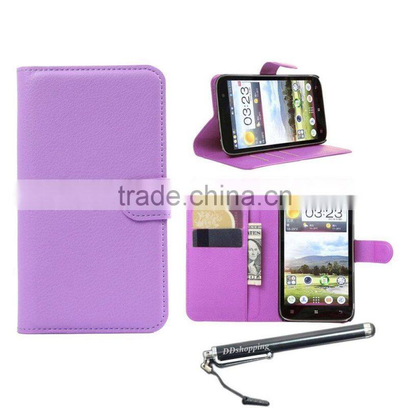 Keno New Arrival Premium Style PU Leather Flip Wallet Case for Lenovo K3 Note