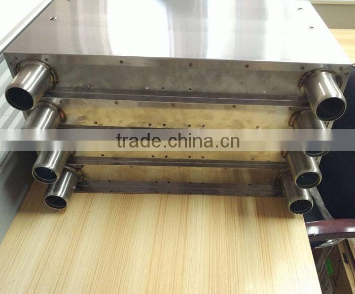 Large stainless steel welding chassis