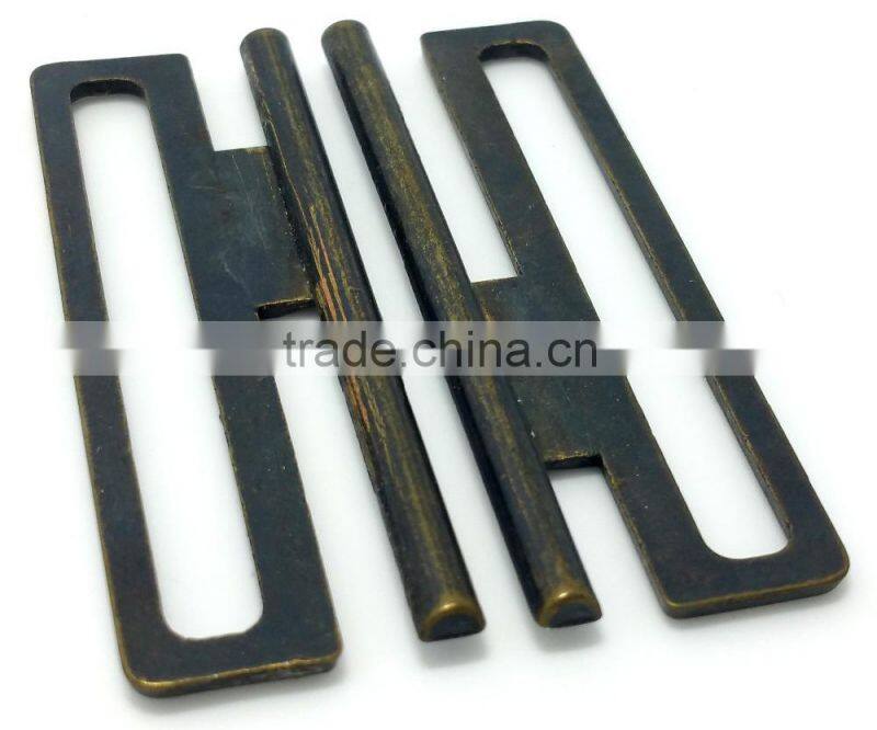 good qaulity zinc alloy two joint belt buckle