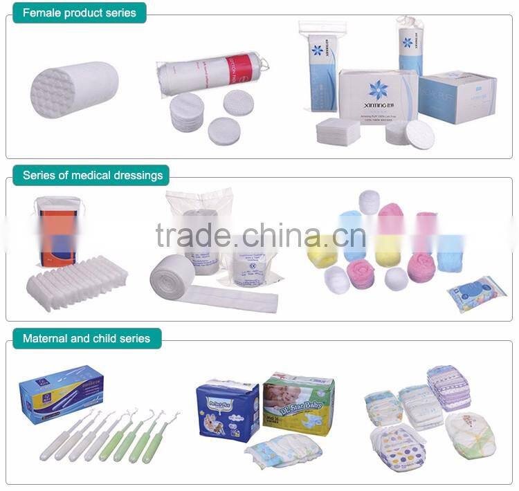 OEM acceptable sterile medical hospital absorbent ABD pad