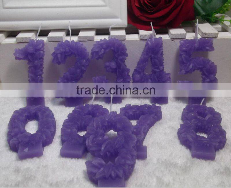 Carved Flower Scented Candle in Bulk/Wedding Scented Candle/Flower Yankee Candle