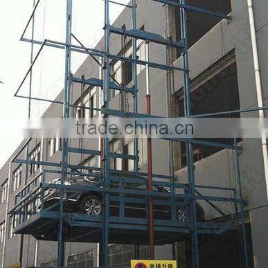 China Hydraulic Lead Rail Lift Platform Electric lift China Outdoor lift