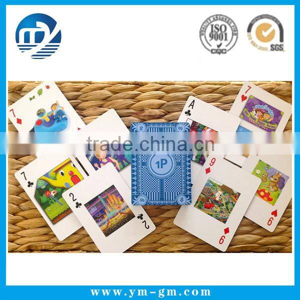 Cheap personalized playing card manufacture in xiamen