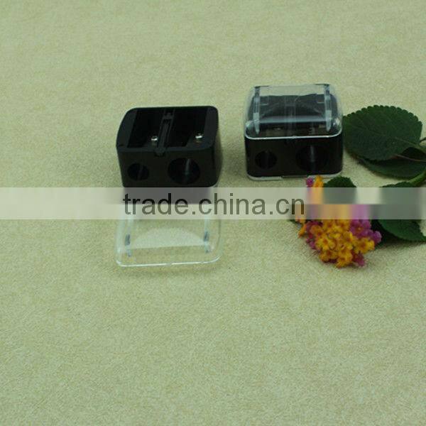 Two Holes Eye Lip Liner Eyebrow Pencil Sharpener