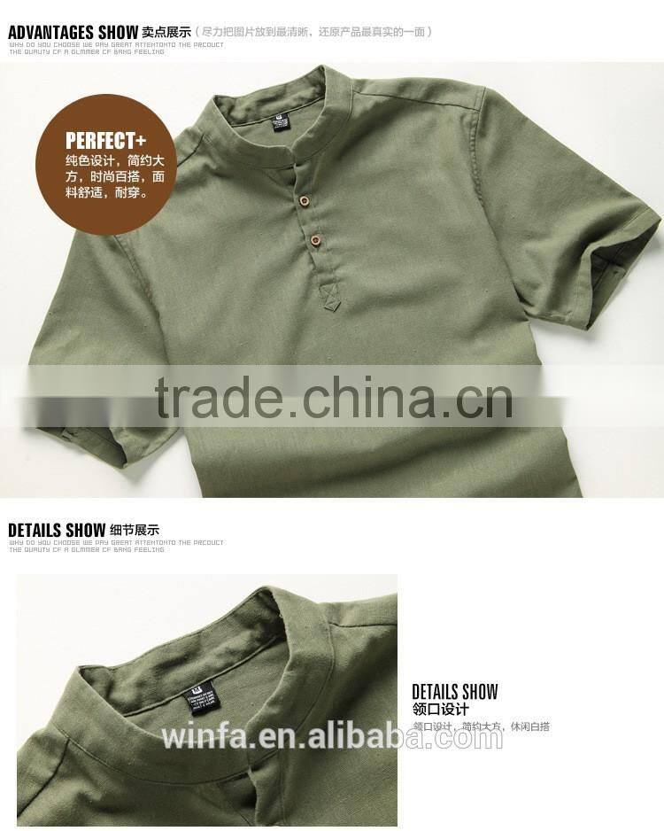 Quality Slim Fit Blank Polo Wholesale Shirt Hemp T shirts