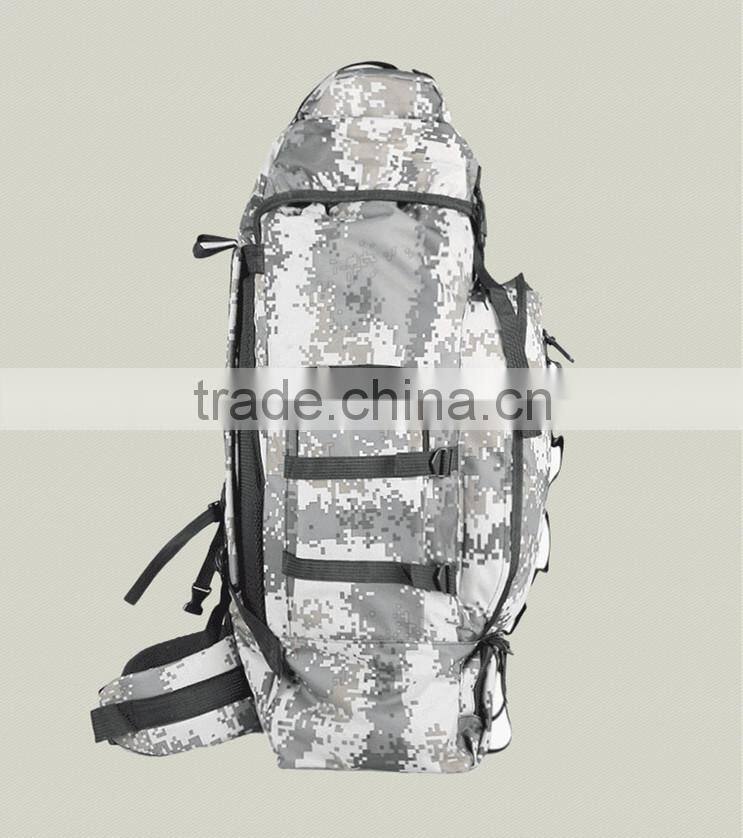 Outdoor large waterproof sport camouflage backpacks tactical