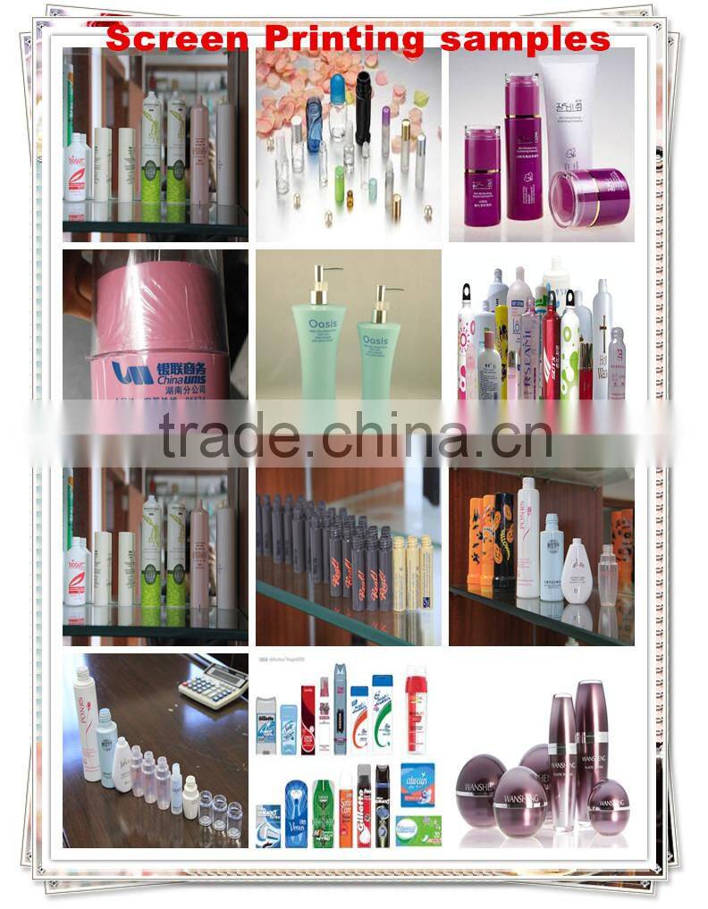 dongguan glass bottle box tube cup Silk screen printing machine price for sale