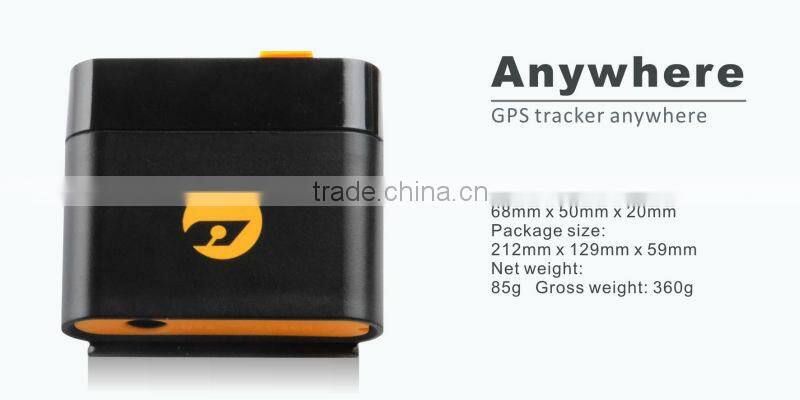 Long battery life gps tracker motorcycle waterproof