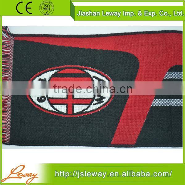 Made in China fashion sport scarf wholesale winter knitted scarf