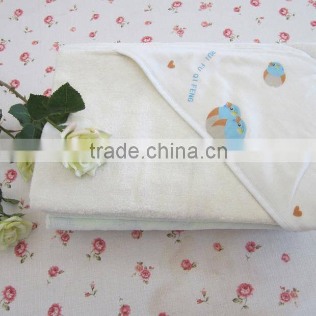 High quality cotton hooded baby towel