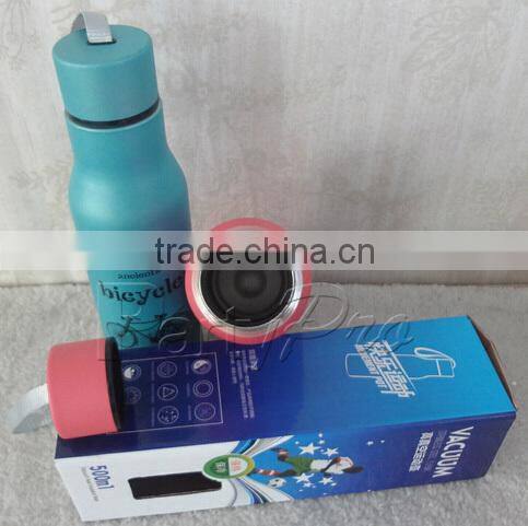 Partypro 2015 New Design Wholesale High Quality 750ml 550ml Stainless Steel Water Bottle Vacuum Cup