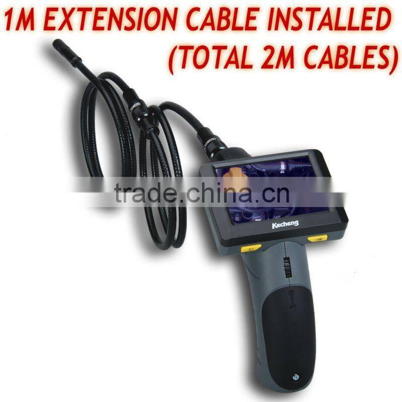 3.5" LCD Scope Rotate Zoom Inspection Camera Borescope Endoscope