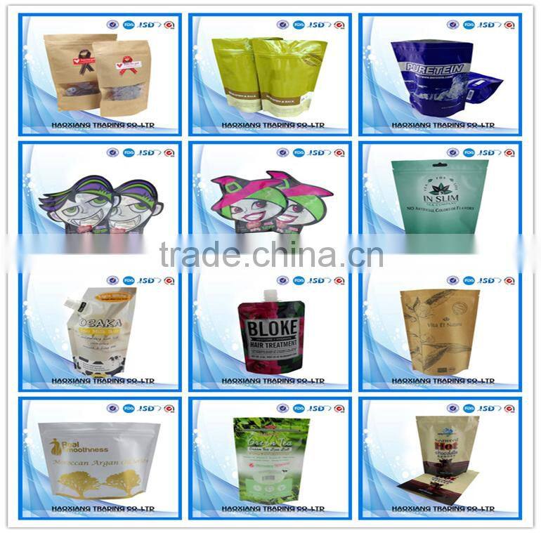 custom design special shape plastic bag for candy
